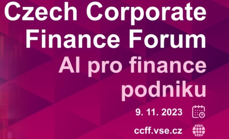 Czech Corporate Finance Forum – AI pro finance podniku 9.11.