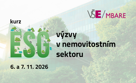 ESG výzvy v nemovitostním sektoru – kurz v Aj, 6. – 7. 11. 2026