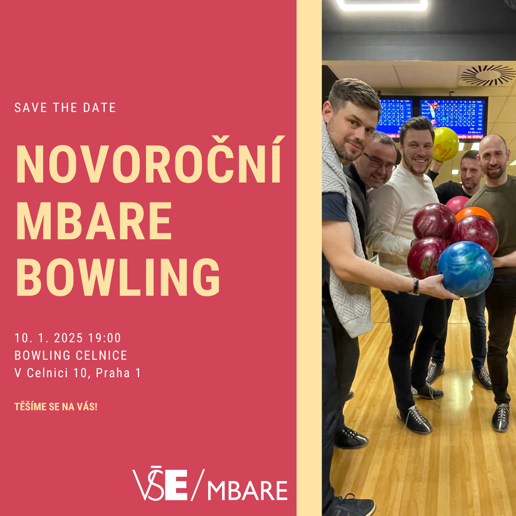 SAVE THE DATE! NOVOROČNÍ BOWLING