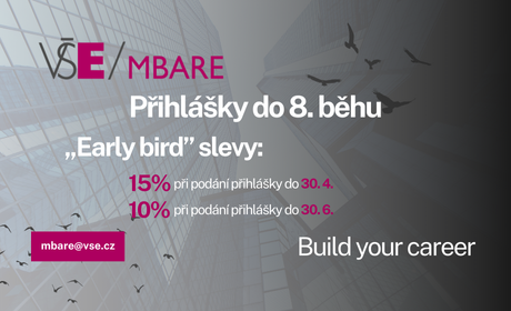 Přihlášky do 8. běhu – Early Bird slevy!